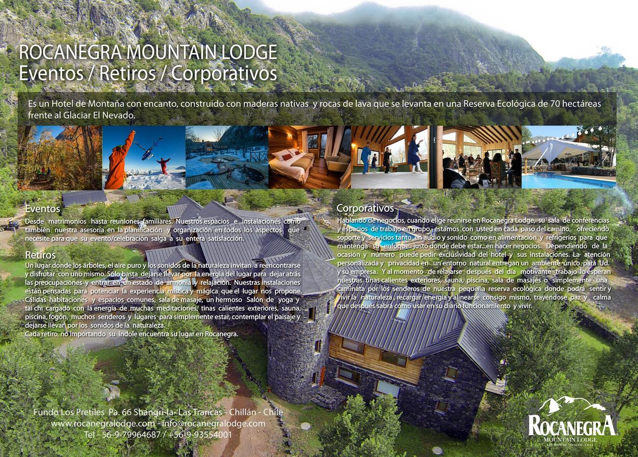 Rocanegra Mountain Lodge Las Trancas Buitenkant foto